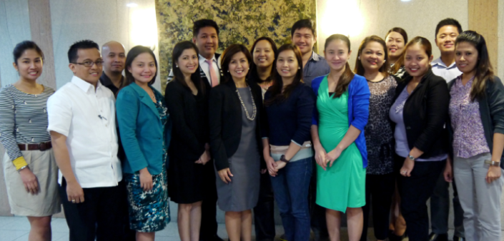 L-R: Atty. Rhea Santos-Mendoza, Atty. Ruel M. Bumatay, Jay Lontoc, Atty. Vernice Lauren S. Roman, Atty. Tricia Defante-Andres, Patrick Roland Constantino, me, Nicole Nicolas, Carmelita Carpio, Johanns Chan, Aileen Samson, Melanie Delos Reyes, Chrissa Santos, Marichu Osial, Leiner Nebab, Desideratha Manlapaz.